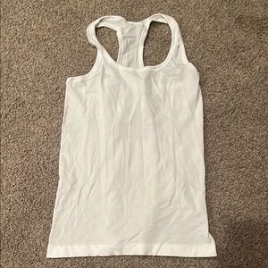 White Lululemon Women's Tank Top